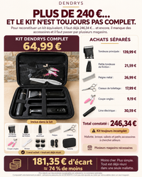 Kit de Toilettage Complet DENDRYS™